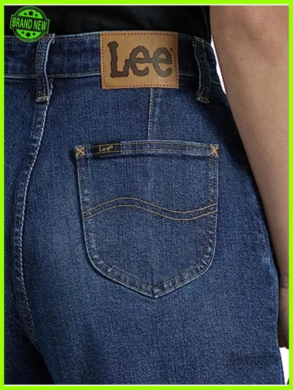 High Rise Trouser Jean Stretch Denim
